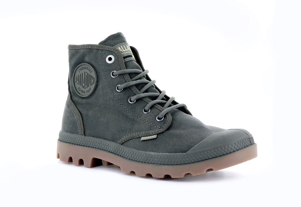 Botas Palladium PAMPA HI WAX Hombre Marrones | Costa Rica-73589